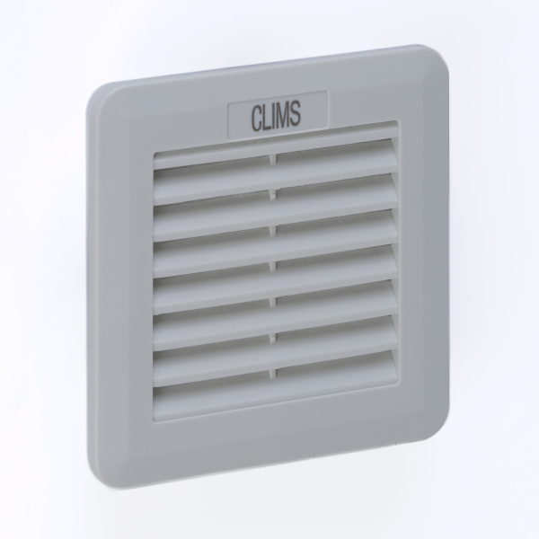 Выпускная решетка Slide 150х150мм, вырез 125х125мм, RAL7035