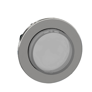 ZB4FH13 | Головка кнопки с фиксацией, белая подсветка, выступающий монтаж, Schneider Electric