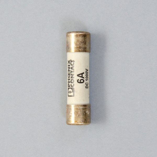 3061318 | Предохранитель, 10,3х38 мм, напряжение постоянного тока до 1000 В FUSE 10,3X38 6A PV, Phoenix Contact 