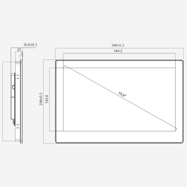 HMISGU156ME | Графическая панель оператора 15,6", 1 порт Ethernet, металл, Systeme Electric
