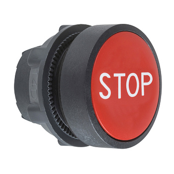 ZB5AA434 | Головка кнопки, красная, "STOP", Schneider Electric