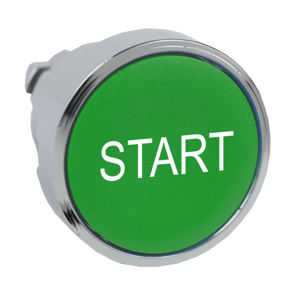 ZB4BA333 | Головка кнопки, зелёная, с маркировкой "START", Schneider Electric
