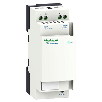 ABL8MEM24006 | Блок питания, серия ABL8, 24DC, 0,6A, 15Вт, Schneider Electric