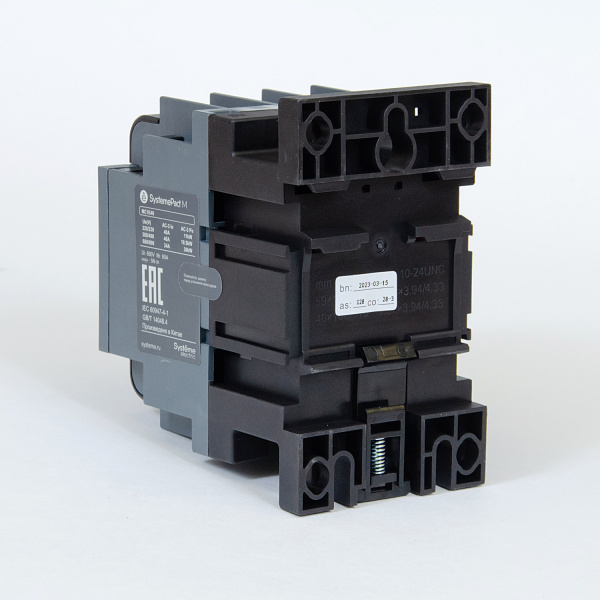 MC1E40M7 | КОНТАКТОР MC1E 3P 40A НО+НЗ 220V/230V 50/60ГЦ (LC1E40M5), Systeme Electric