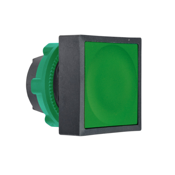 ZB5CA3 | Головка для кнопки квадратная, зелёная, Schneider Electric
