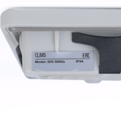 Выпускная решетка Slide 106х106мм, вырез 92х92мм, RAL7035