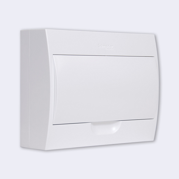 EZ9E112P2SRU | City9 Box корпус навесной с белой дв. 1ряд/12мод, Systeme Electric