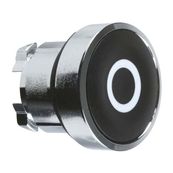 ZB4BA232 | Головка кнопки, чёрная, с маркировкой "O", Schneider Electric