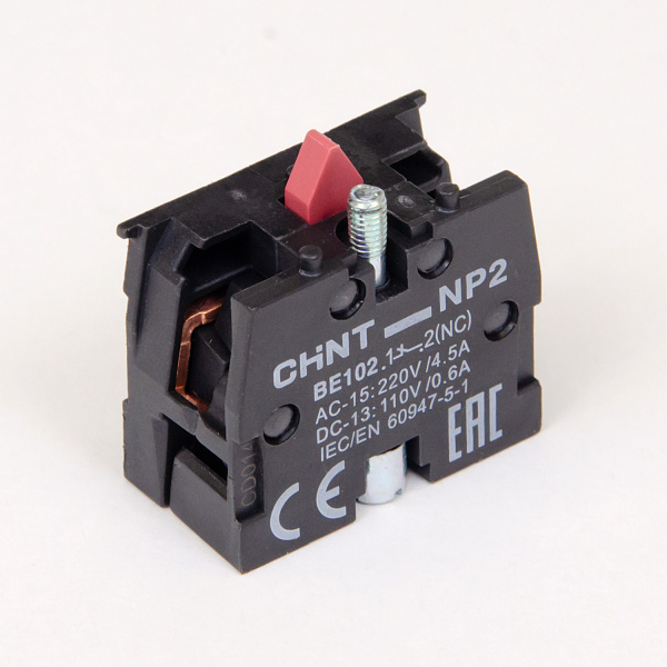 576842 | Блок контактный NP2-BE102, 1НЗ, Chint