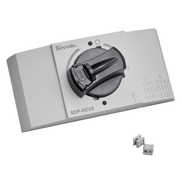 SDP-REV2 | Реверсивный блок I-0-II для SDP63-3, SDP80-3, SDP100-3, Sinvel
