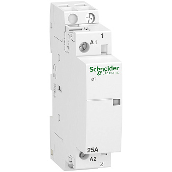A9C20731 | Модульный контактор, серия iCT, 1НО, 25А, управление 230…240В AC, Schneider Electric