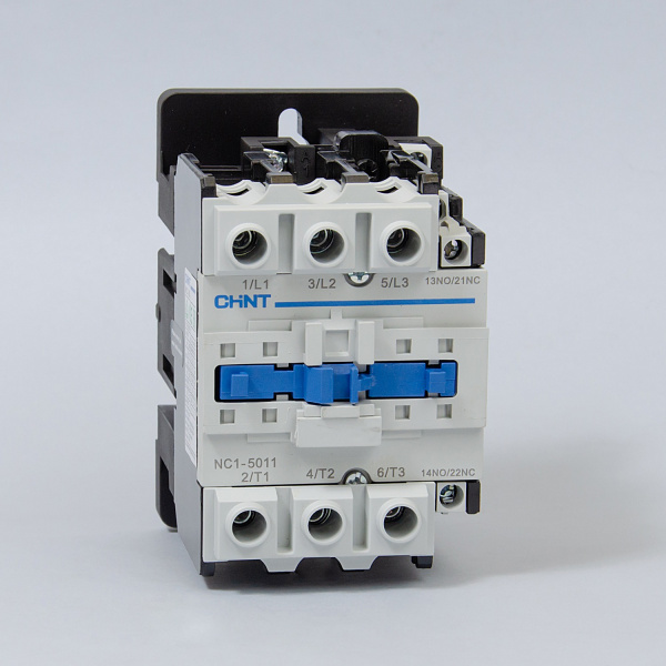 222493 | Контактор NC1-5011 50А 230В/АС3 1НО+1НЗ 50Гц, Chint
