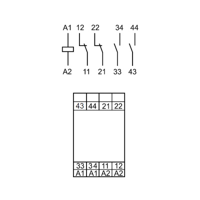 7S1491104220 | Реле безопасности 7S серии, 2НО+2НЗ, катушка 110В DC, 5 шт, Finder