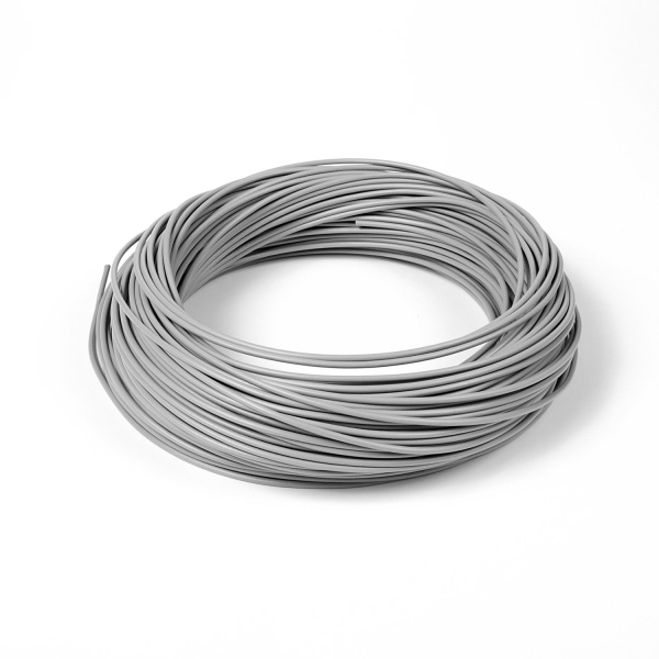 H05V-K 0.5 GR | Провод монтажный 0,5мм² Серый, 100 метров, Borsan