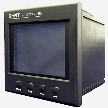 ch105509 | Многофунк. изм. прибор PD7777-3H 380В 5А 3ф 96x96 LCD дисплей RS485, Chint