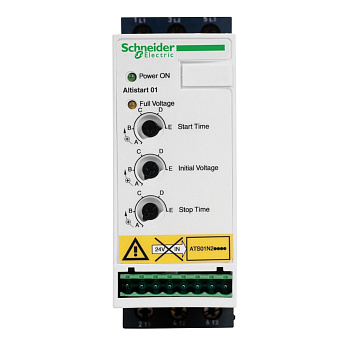 ATS01N206QN | УПП, серия ATS01, 3кВт, 6А, 380В, Schneider Electric