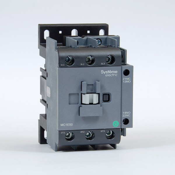 MC1E50M7 | КОНТАКТОР MC1E 3P 50A НО+НЗ 220V/230V 50/60ГЦ (LC1E50M5), Systeme Electric