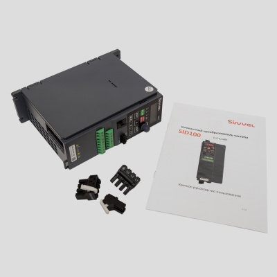 SID100-0R7-3B | Преобразователь частоты SID100, 0,75кВт - 150%, 3ф 380В, тормозной модуль, Sinvel