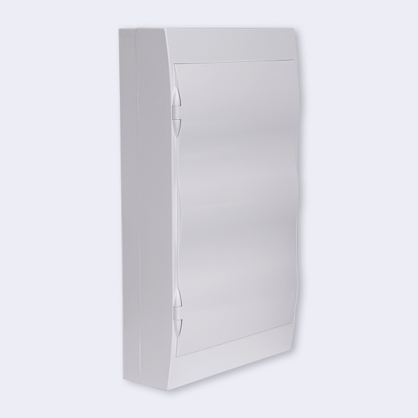 EZ9E312P2SRU | City9 Box корпус навесной с белой дв. 3ряд/36мод, Systeme Electric