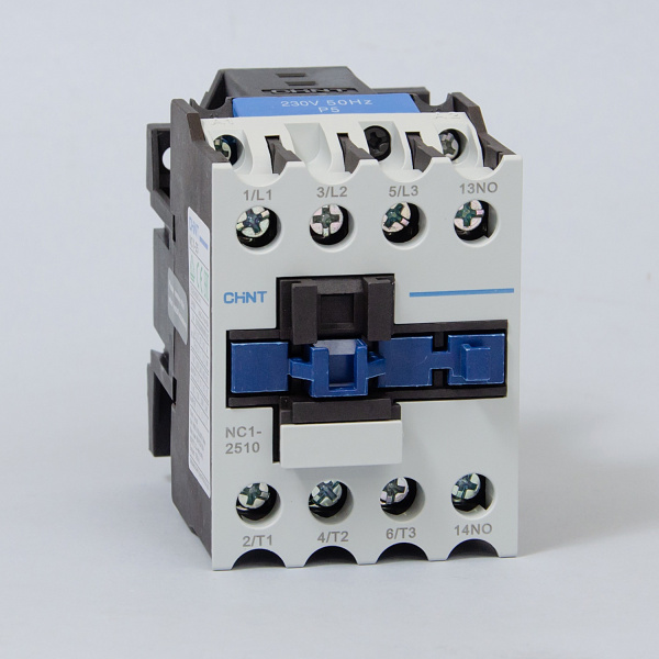 221865 | Контактор NC1-2510 25А 230В/АС3 1НО 50Гц, Chint
