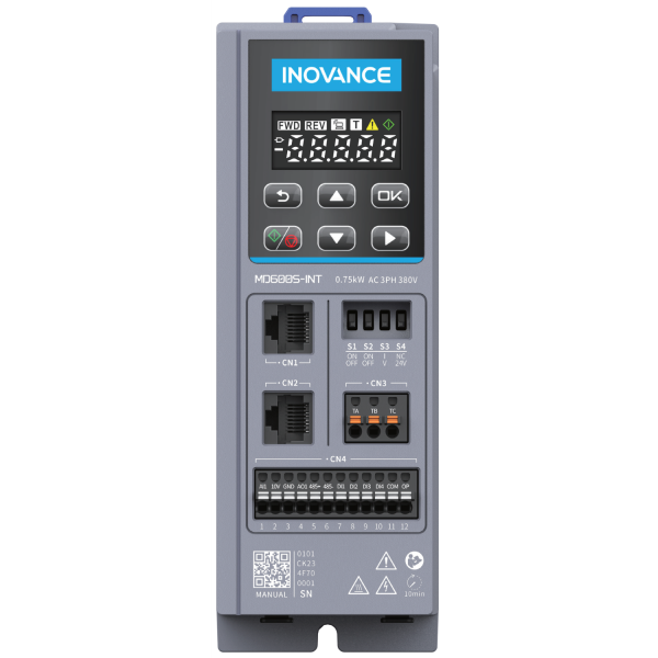 MD600S-4T4R8 | Преобразователь частоты MD600S, 1,5кВт - 150%, 380В, Modbus-RTU, Inovance