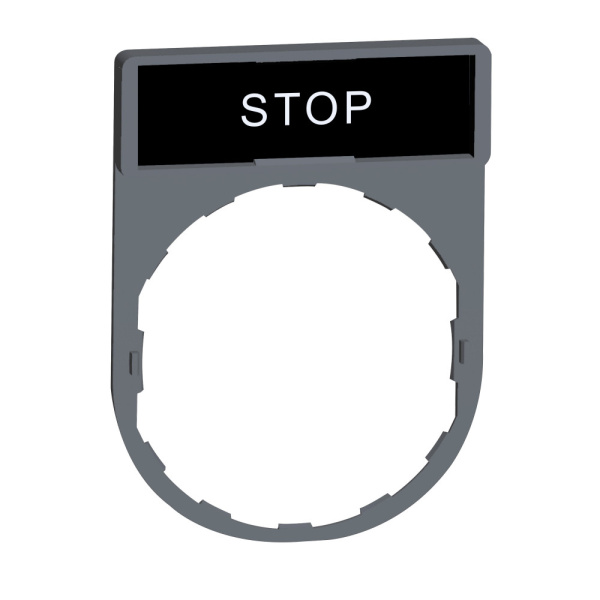 ZBY2304C0 Этикетка STOP C0, Schneider Electric 