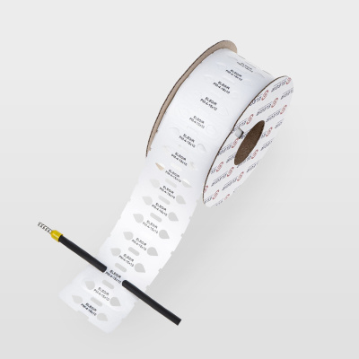 el523415100 | Маркер продеваемый PM-4-15x10 W белый (рул. 1800 шт.), Elegir