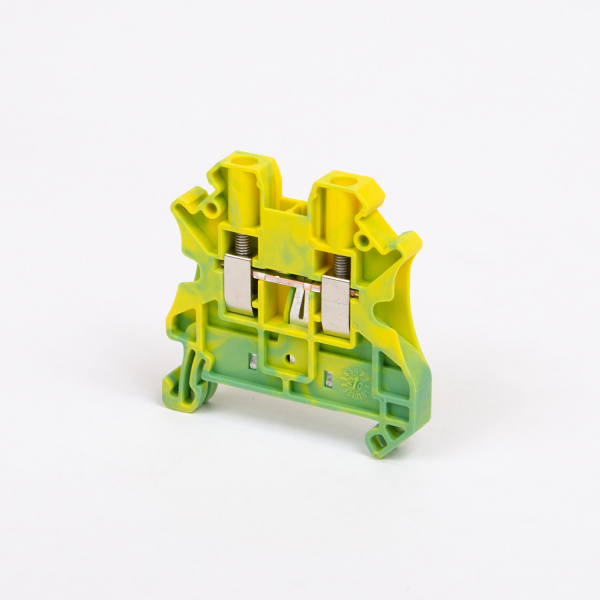 3044128 UT 4-PE | Заземляющая клемма UT 0,14...4мм², винтовой зажим, Phoenix Contact 