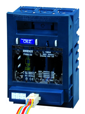 OEZ:18624 | Горизонтальный рубильник FH00-3S/F, 160A, OEZ 