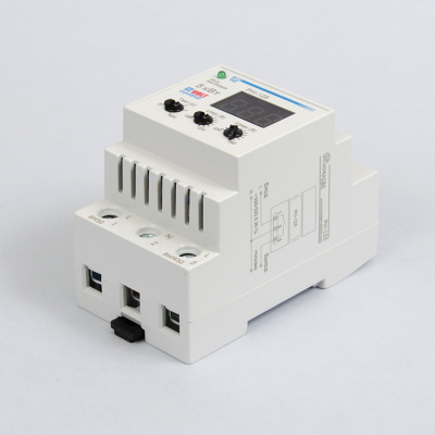 РН-125 | Реле напряжения 25А 220В с вольтметром, Новатек