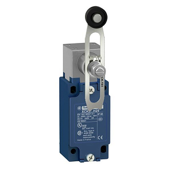 XCKJ10541D | Концевой выключатель ролик, 1НО+1НЗ, металл, разъем М12, Schneider Electric