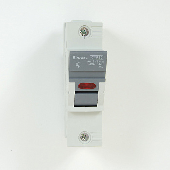 SV63-1S | Модульный ПВР, 63 А, 1Р, для 14х51мм, LED, 690 B AC/ 250 B DC, Sinvel 