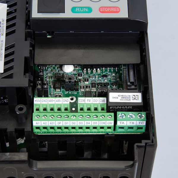 MD310T0.4B | Преобразователь частоты, серия MD310, 0,4 кВт, 1,5 А, перегрузка 150%, 380B, Inovance