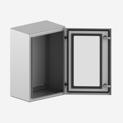 12.060.060.20 | Шкаф настенный АС с МП, стеклянная дверь Ш:600 В:600 Г:200, МКТ