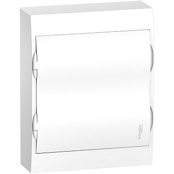 EZ9E212P2SRU | City9 Box корпус навесной с белой дв. 2ряд/24мод, Systeme Electric