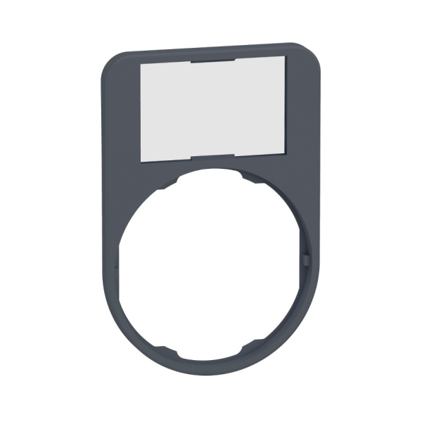 ZBY6102 Держатель маркировки 30x50мм + шильдик белый/желтый 18x27мм, Schneider Electric 