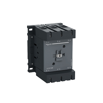 LC1E160B5 | Контактор, серия EasyPact TVS, 3P, 160А, 1НО+1НЗ, управление 24В AC, Schneider Electric