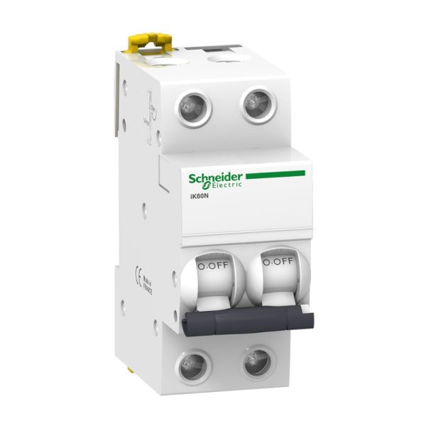 A9K24206 | Автоматический выключатель Acti9 iK60N 2п 6А, кривая C, 6кА, Schneider Electric