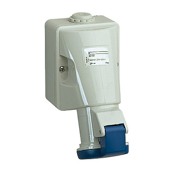 83104 | Розетка настенная, винтовое соединение, 16А 2P+E IP44 220В, Schneider Electric