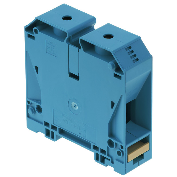  WDU 95N/120N BL | Клемник 95/120 кв.мм WDU 95N/120N BL синий, (уп.-5шт.), Weidmuller 