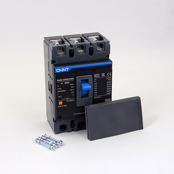 131367 | Автоматический выключатель NXM-250S/3P 200А 36кА, Chint