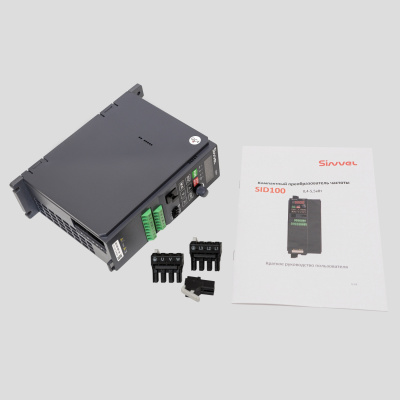 SID100-0R7-2B | Преобразователь частоты SID100, 0,75кВт - 150%, 1ф/3ф 220В, тормозной модуль, Sinvel