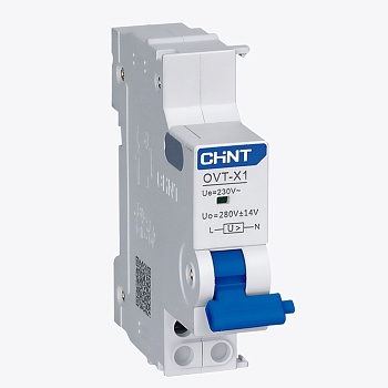 814986 | Расцепитель максимального напряжения OVT-X1 для NXB-63, Chint