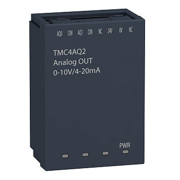 TMC4AQ2 | КАРТРИДЖ М241- 2 АНАЛОГОВЫХ ВЫХОДА, Schneider Electric