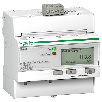 A9MEM3150R | Счетчик электроэнергии iEM3150, Schneider Electric