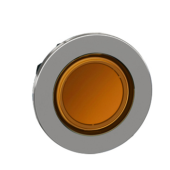 ZB4FW353 | Головка кнопки с возвратом, оранжевая с подсветкой, заподлицо, Schneider Electric