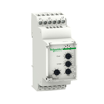 RM35TF30 | Реле контроля напряжения трёхфазное 2CO 5А, Schneider Electric