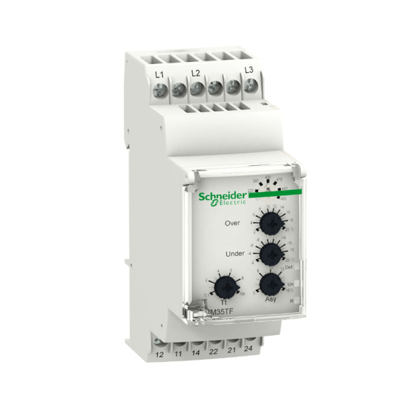 RM35TF30 | Реле контроля напряжения трёхфазное 2CO 5А, Schneider Electric