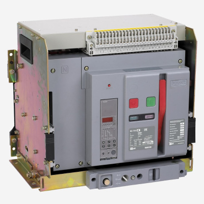 27133DEK | Воздушный авт. выключатель выкатной 4P 800А 80кА расцепитель М ВА-731, Dekraft