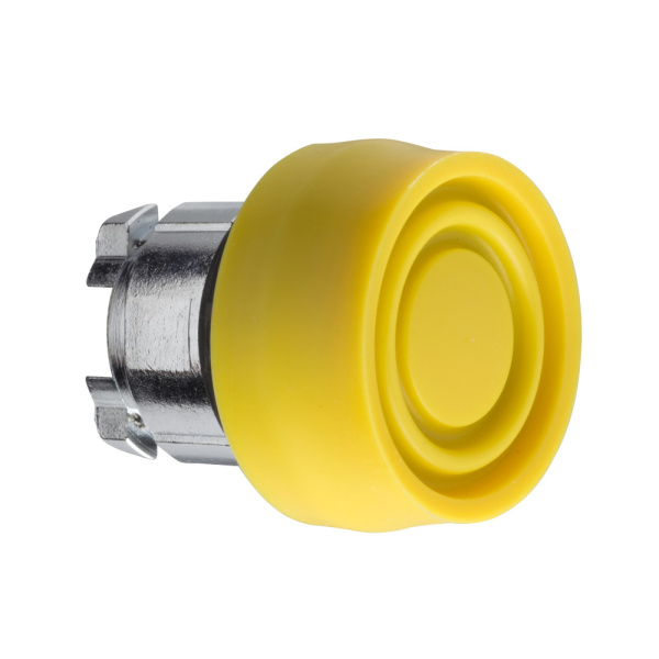 ZB4BP5S | Головка кнопки, силиконовый колпачок, жёлтая, Schneider Electric